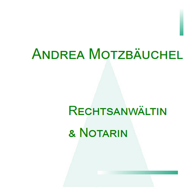 Logo Rechtsanwältin und Notarin Andrea Motzbäuchel